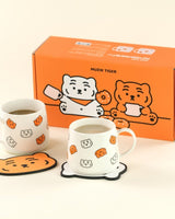 [MUZIK TIGER] Pattern mug 2p set /Ceramic 新商品 韓国人気 贈り物 - コクモト KOCUMOTO