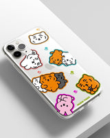 [MUZIK TIGER] Waglewagle Tiger Phone Case 3種 透明 ゼリー 透明 ゼリー / iPhone前機種 - コクモト KOCUMOTO