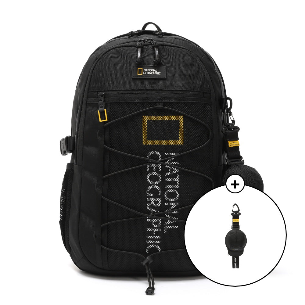 [NATIONAL GEOGRAPHIC] Buddy backpack _ BLACK (N241ABG560) 21L 新学期 男女共用 - コクモト KOCUMOTO