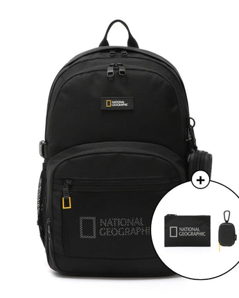 [NATIONAL GEOGRAPHIC] Duble Backpack _ BLACK (N241ABG540) 23L - コクモト KOCUMOTO