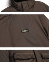 [NATIONAL GEOGRAPHIC] Dugong hooded short duck down jumper_ CINNAMON (N234UDW902) グースダウン - コクモト KOCUMOTO