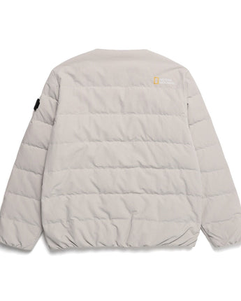 [NATIONAL GEOGRAPHIC] Heron U-neck lightweight down jumper _BEIGE (N234UDW920) グースダウン - コクモト KOCUMOTO