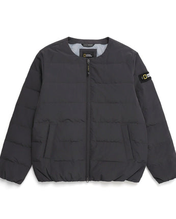 [NATIONAL GEOGRAPHIC] Heron U-neck lightweight down jumper _ C GREY (N234UDW920) グースダウン - コクモト KOCUMOTO