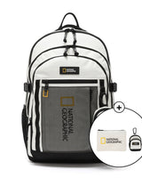 [NATIONAL GEOGRAPHIC] Pachi backpack _ WHITE (N241ABG510) 23L 新学期 男女共用 - コクモト KOCUMOTO