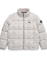 [NATIONAL GEOGRAPHIC] Rayman short pattern duck down jumper _ OAK BEIGE (N234UDW111) グースダウン - コクモト KOCUMOTO