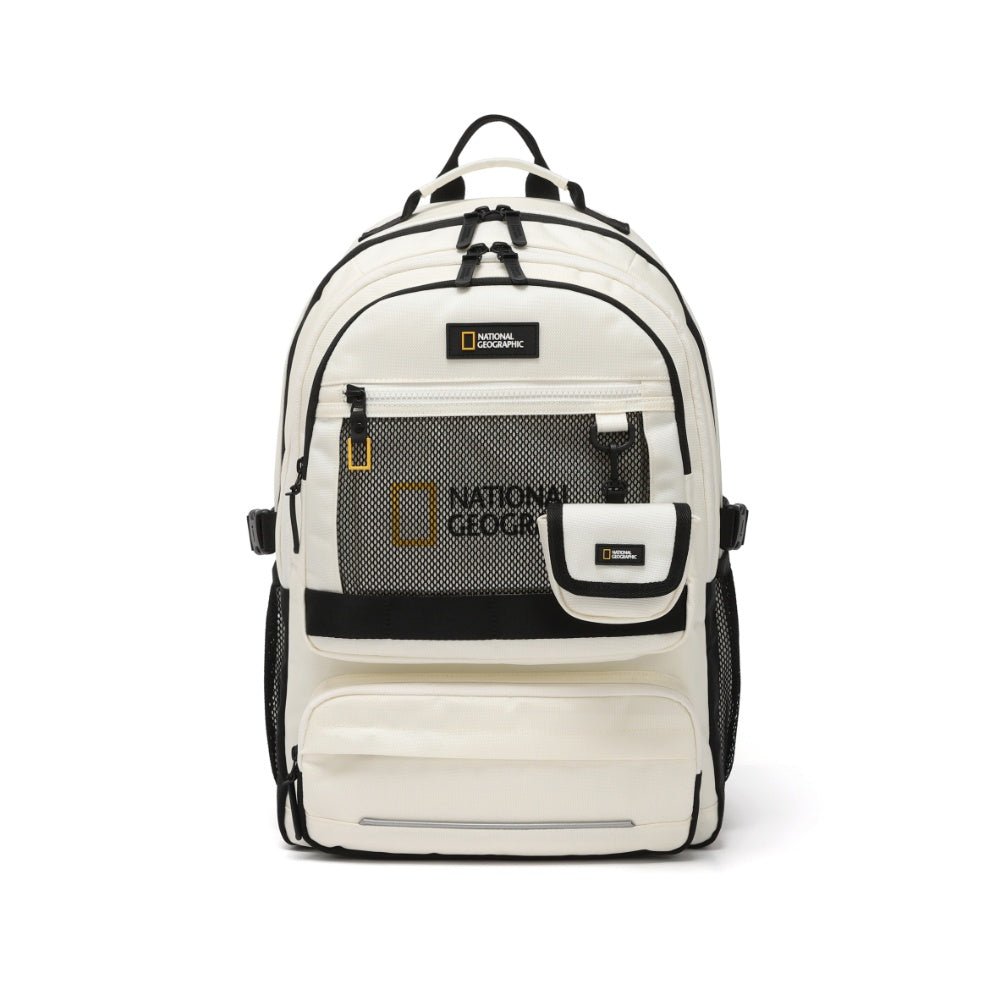 [NATIONAL GEOGRAPHIC] Ripple backpack _ IVORY (N241ABG530) 25L 新学期 男女共用 - コクモト KOCUMOTO