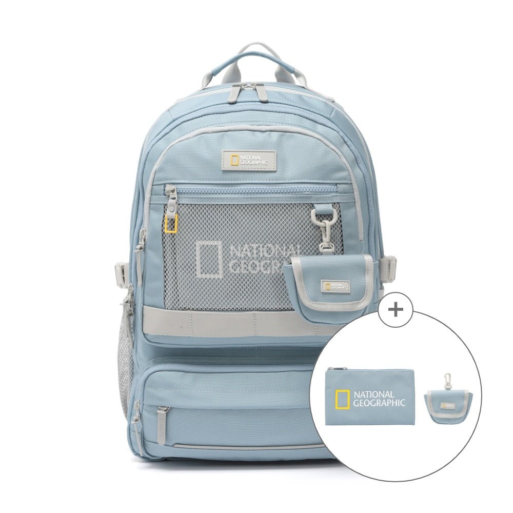 [NATIONAL GEOGRAPHIC] Ripple backpack _ S/BLUE (N241ABG530) 25L 新学期 男女共用 - コクモト KOCUMOTO