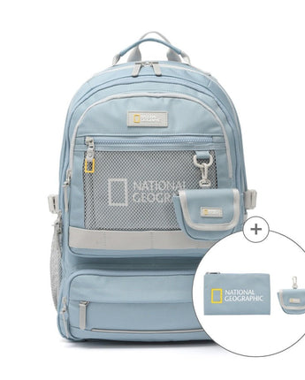 [NATIONAL GEOGRAPHIC] Ripple backpack _ S/BLUE (N241ABG530) 25L 新学期 男女共用 - コクモト KOCUMOTO