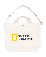[NATIONAL GEOGRAPHIC] Simple eco bag _ IVORY (N225ATO570) - コクモト KOCUMOTO