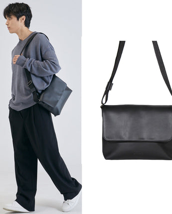 [NATIONAL PUBLICITY] ANZA HQ MESSENGER CROSS BAG - コクモト KOCUMOTO