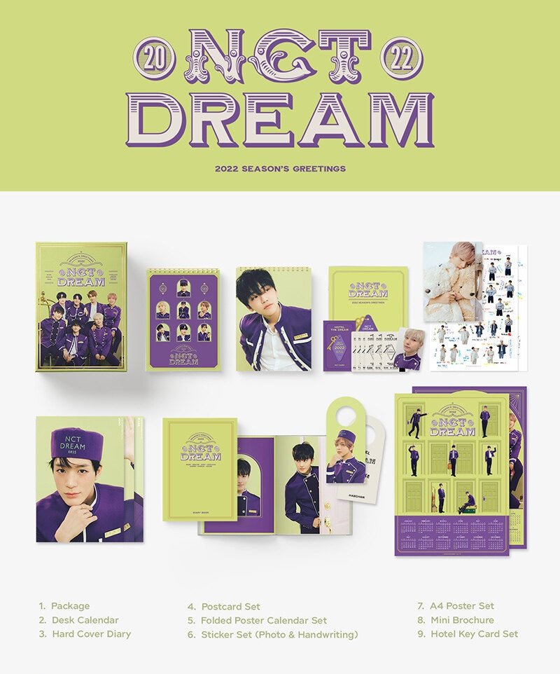 [NCT DREAM] NCT DREAM 2022 SEASON'S GREETINGS - コクモト KOCUMOTO