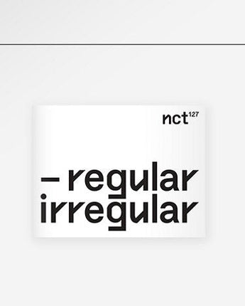 [NCT127] - 正規1集NCT＃127 Regular-Irregular [カバー2種のうちランダム発送] - コクモト KOCUMOTO