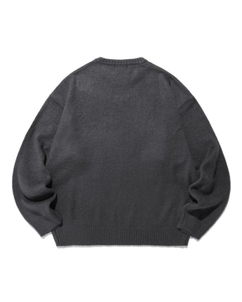 [NICE GHOST CLUB] 2023F/W skull logo knit - コクモト KOCUMOTO