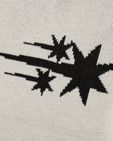 [NICE GHOST CLUB] 2023F/W Three Stars logo knit hoodie IVORY - コクモト KOCUMOTO
