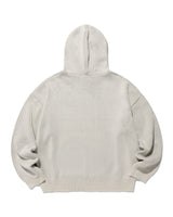 [NICE GHOST CLUB] 2023F/W Three Stars logo knit hoodie IVORY - コクモト KOCUMOTO