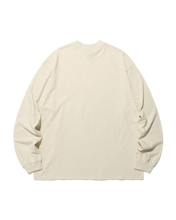 [Nice Ghost Club] 23 F/W ビッグゴースト ロゴ ビッグビッグ長袖TシャツIVORY - コクモト KOCUMOTO