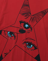 [Nice Ghost Club] 23 F/Wシックスセンス会津ビッグビッグ長袖Tシャツ_RED - コクモト KOCUMOTO