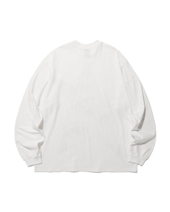 [Nice Ghost Club] 23 F/Wシックスセンス会津ビッグビッグ長袖Tシャツ_WHITE - コクモト KOCUMOTO