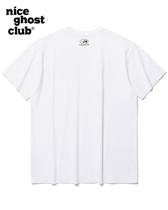 [NICE GHOST CLUB] [23S/S] フューチャーガール Tシャツ_ホワイト - コクモト KOCUMOTO