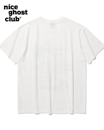 [NICE GHOST CLUB] [23S/S]竜巻のロゴTシャツ - コクモト KOCUMOTO