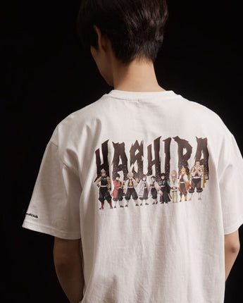 [NICE GHOST CLUB] 鬼滅の刃_Demon Slayer_HASHIRA TEE [WHITE] - コクモト KOCUMOTO