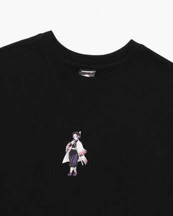 [NICE GHOST CLUB] 鬼滅の刃_Kocho_Shinobu_BUTTERFLY DANCE TEE [BLACK] - コクモト KOCUMOTO