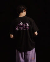 [NICE GHOST CLUB] 鬼滅の刃_Kocho_Shinobu_BUTTERFLY DANCE TEE [BLACK] - コクモト KOCUMOTO