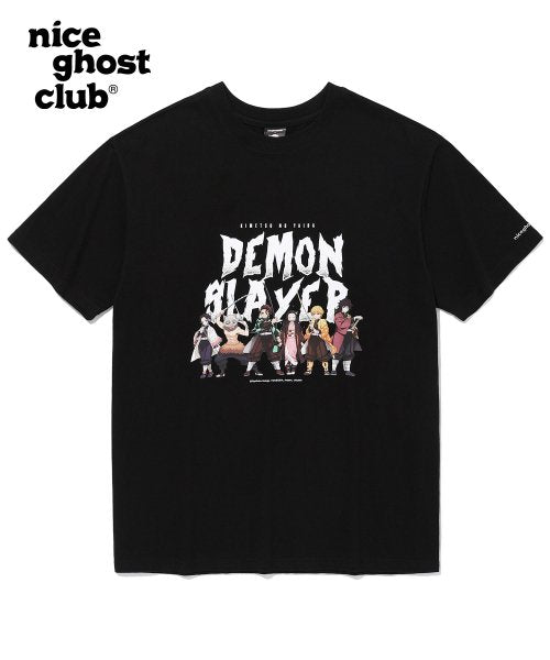 [NICE GHOST CLUB] 鬼滅の刃_Tanjiro Kamado_ DEMON SLAYER TEE [BLACK] - コクモト KOCUMOTO