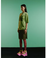 [NICE GHOST CLUB]韓国ファッションGUMMY BEAR SUMMER KNIT HALF T - コクモト KOCUMOTO