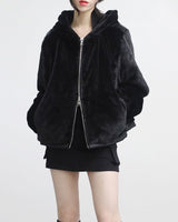 [NONCODE] Dimel reversible mink jumper 2色 女性服 ストリートファッション - コクモト KOCUMOTO