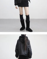 [NONCODE] Dimel reversible mink jumper 2色 女性服 ストリートファッション - コクモト KOCUMOTO