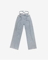 [NONCODE] Pelly bag strap denim Pants 韓国人気 ストリートファッション - コクモト KOCUMOTO