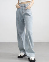 [NONCODE] Pelly bag strap denim Pants 韓国人気 ストリートファッション - コクモト KOCUMOTO