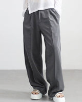 [NONCODE] Riffon stitch button slacks 2色 韓国人気 男女共用 ストリートファッション - コクモト KOCUMOTO