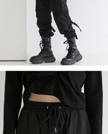 [NONCODE] Rings strap jogger pants 2色 デイリー 女性服 韓国人気 - コクモト KOCUMOTO