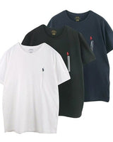 [POLO Ralph Lauren] Round neck short sleeve T-shirt 2色 大学生ファッション/韓国ファッション/人気ブランド/ 男女共用/カップル - コクモト KOCUMOTO