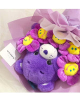 [RABBITHOLE] Care Bear & Smile Flower Bouquet [4色] 卒業祝い/ガールフレンドの贈り物/友情ギフト - コクモト KOCUMOTO