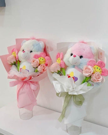 [RABBITHOLE] True Heart Bear/Care Bears Bouquet 2色 韓国人気 卒業式 / 学芸会 / ジャロン祭り / 入学式 / バレンタインデー / ホワイトデー - コクモト KOCUMOTO