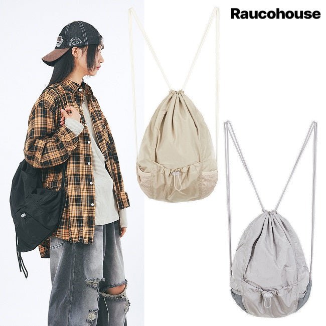 [Raucohouse] Another three pocket luggage backpack 3色 (UNISEX) ストリートファッション - コクモト KOCUMOTO