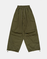 [Raucohouse] Balloon Wide Big Cargo Pocket Banding Pants 3色 (UNISEX) - コクモト KOCUMOTO