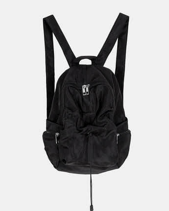 [Raucohouse] Bottle string pocket backpack (UNISEX) ストリートファッション - コクモト KOCUMOTO