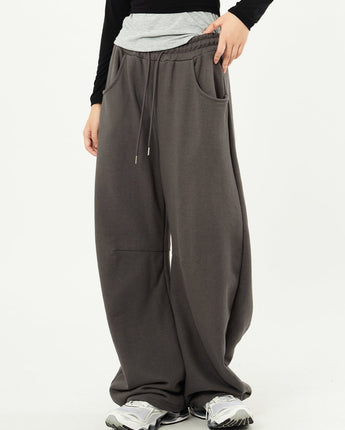 [Raucohouse] Candy Dart Balloon Wide Sweatpants 3色 (UNISEX) - コクモト KOCUMOTO