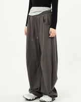 [Raucohouse] Candy Dart Balloon Wide Sweatpants 3色 (UNISEX) - コクモト KOCUMOTO