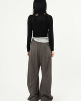 [Raucohouse] Candy Dart Balloon Wide Sweatpants 3色 (UNISEX) - コクモト KOCUMOTO