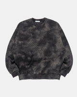 [Raucohouse] Flame tie-dye wool knit sweatshirt 4色 dailylook - コクモト KOCUMOTO