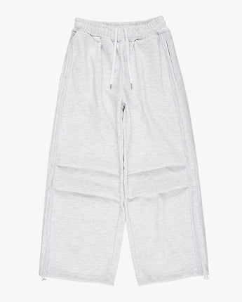 [Raucohouse] Fleece raw edge track sweatpants 4色 (UNISEX) - コクモト KOCUMOTO