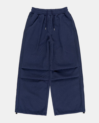 [Raucohouse] Fleece raw edge track sweatpants 4色 (UNISEX) - コクモト KOCUMOTO