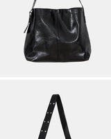 [Raucohouse] Grommet wide-strap shoulder bag (UNISEX) 新商品 韓国人気 韓国ファッション ストリートファッション ショルダーバッグ デイリーバッグ 学生バッグ - コクモト KOCUMOTO