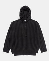 [Raucohouse] Henry neck hooded warmer ribbed over knit 3色 dailylook - コクモト KOCUMOTO