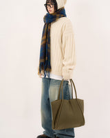 [Raucohouse] Henry neck hooded warmer ribbed over knit 3色 dailylook - コクモト KOCUMOTO